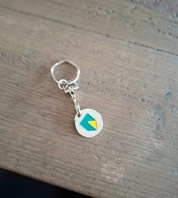 Sleutelhanger / Winkelwagenmuntje ABN Amro - nieuw, Verzamelen, Ophalen of Verzenden