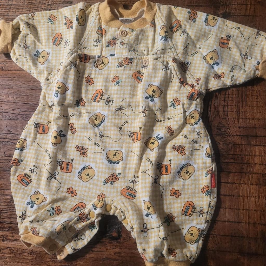 Babypakje geel mt 62 prenatal, Kinderen en Baby's, Babykleding | Maat 62, Gebruikt, Jongetje of Meisje, Ophalen of Verzenden, Prenatal