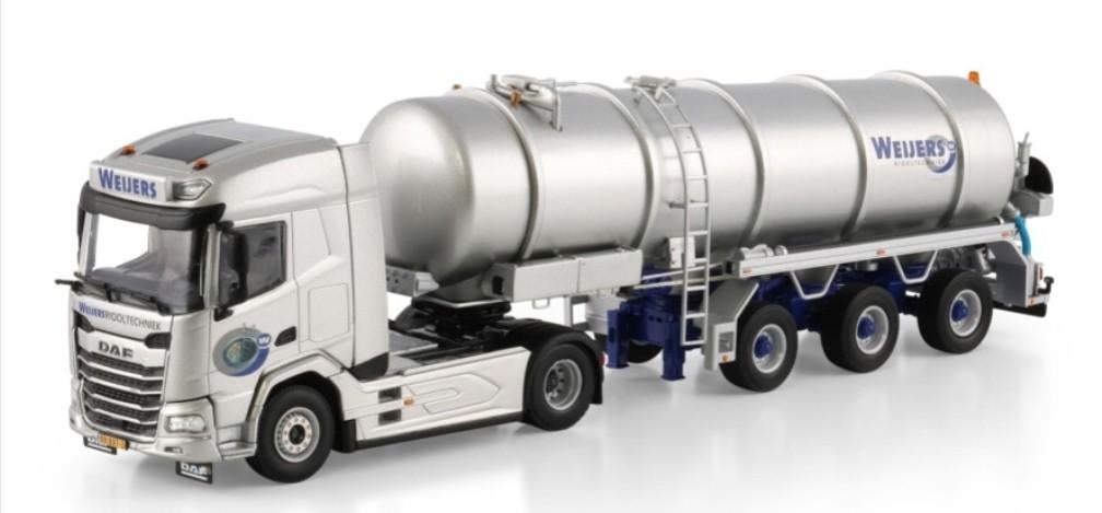 WSI DAF XF + VACUUM TANK TRAILER - WEIJERS