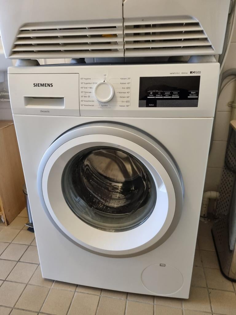 Siemens wasmachine en Zanussi condensdroger, Witgoed en Apparatuur, Wasmachines, Ophalen of Verzenden