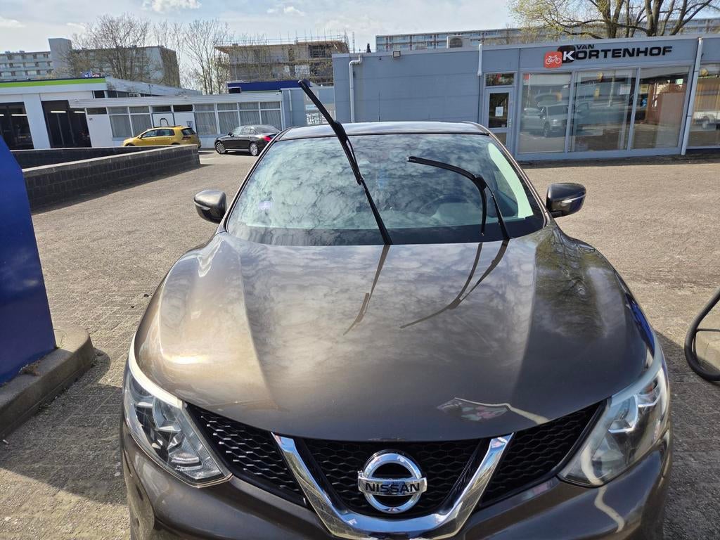 Nissan Qashqai 1.2 Dig-t 85KW 2WD 2014 Bruin, Auto's, Voorwielaandrijving, Zwart, 4 cilinders, Bruin
