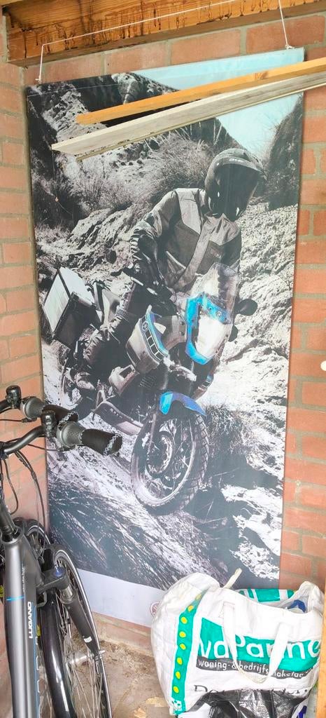 Grote Yamaha XT660Z Tenere Banner / Reclamebord, Ophalen, Gebruikt, Reclamebord