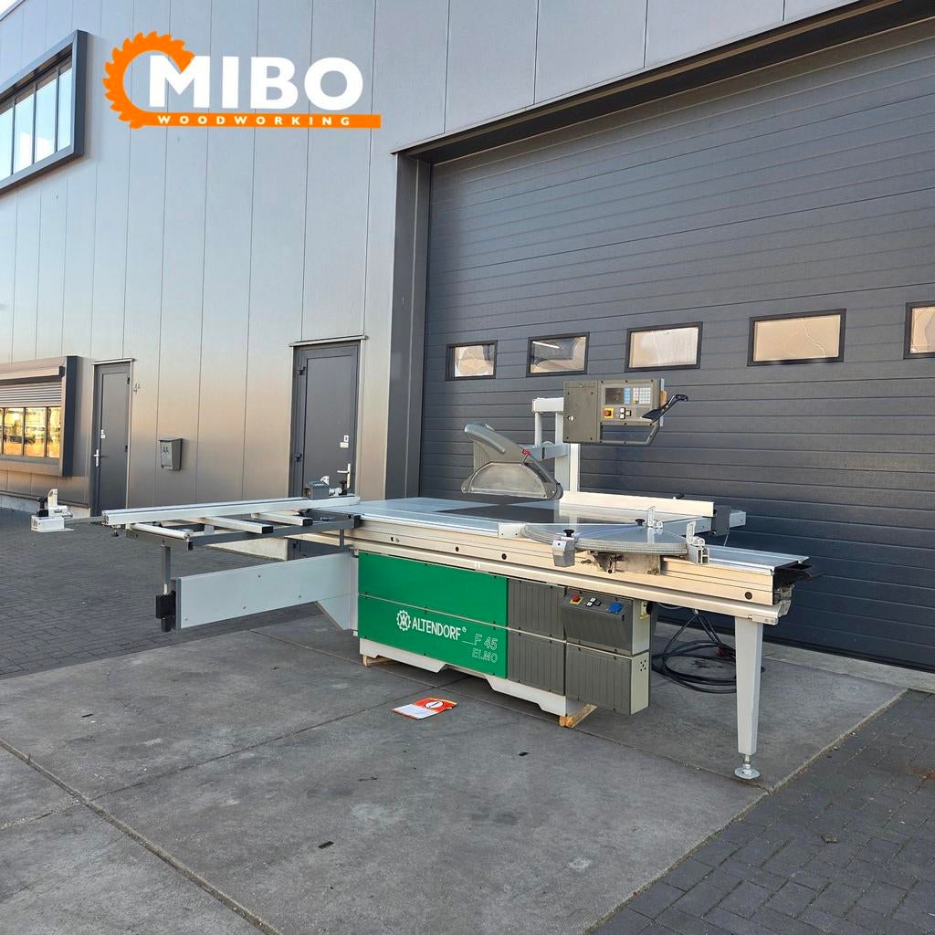 ALTENDORF F45 FORMAATZAAG 3800MM cnc *** vol opties, 70 mm of meer, Overige typen, Ophalen of Verzenden, Zo goed als nieuw