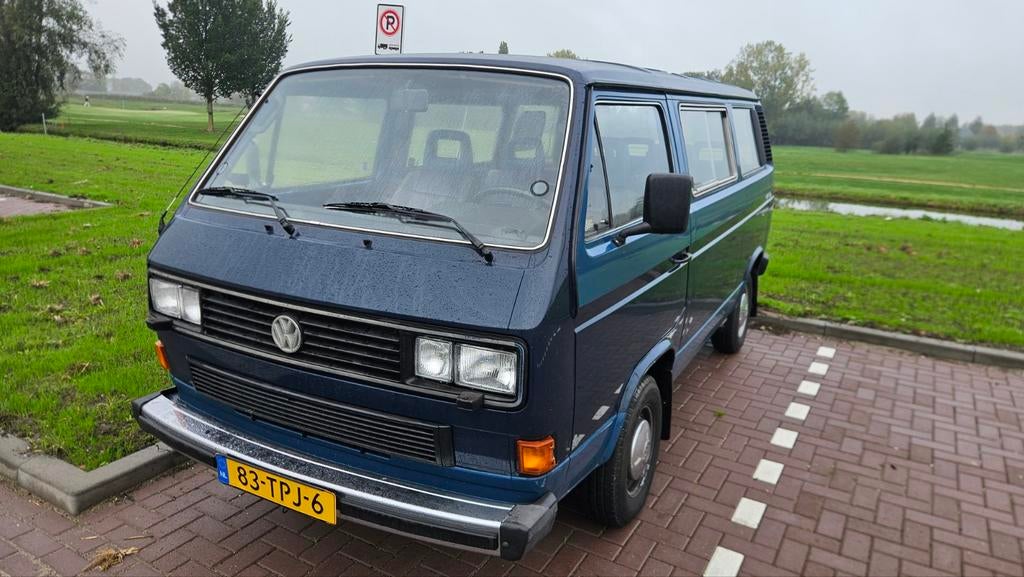 Volkswagen 1988 marine blauw, 8 stoelen, Blauw, 2109 cc, Particulier