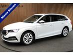 Skoda Octavia Combi 1.4 TSI iV PHEV HUD Leder Memory Camera, Auto's, Skoda, Gebruikt, Zwart, Wit, Octavia