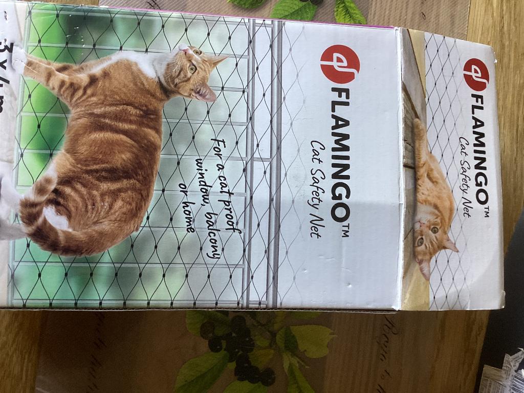 cat safety net, Ophalen, Zwart, Nieuw, 50 tot 100 cm