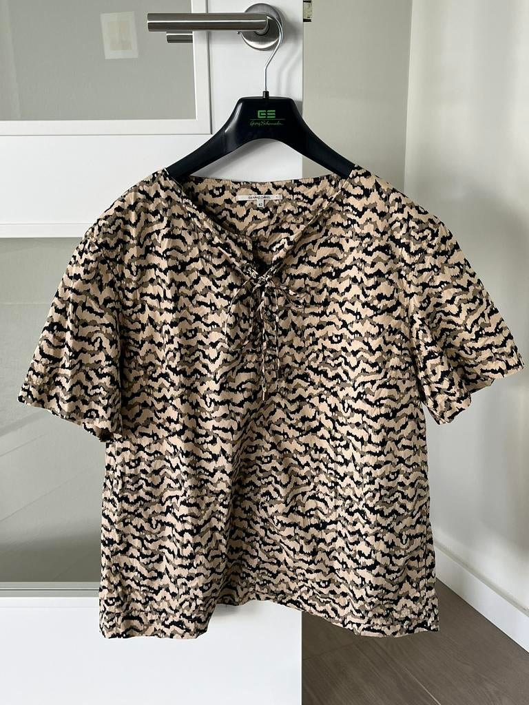 Gerard Darel safari blousje, mt 42, Ophalen of Verzenden, Zo goed als nieuw, Maat 42/44 (L), Korte mouw