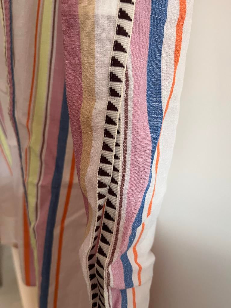 Lemlem x H&M gestreepte kaftan jurk - Maat M, Maat 38/40 (M), Overige kleuren, Ophalen of Verzenden, Zo goed als nieuw