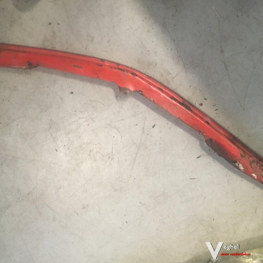 Mercedes W116 Bumperlijst met werk, Ophalen, Gebruikt, -, -