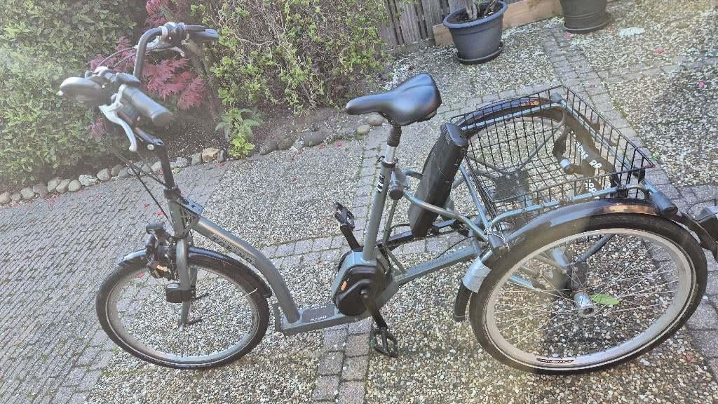 Electrische driewielfiets Pfautec Torino, Fietsen en Brommers, Fietsen | Driewielfietsen, Ophalen, Zo goed als nieuw, Pfautec