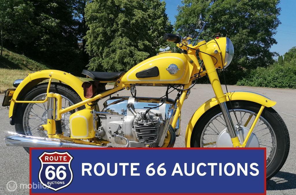 Condor C580 Rally | 1951 | Route 66 Auctions, Auto's, Overige merken, Overige carrosserieën, Zwart, Bedrijf