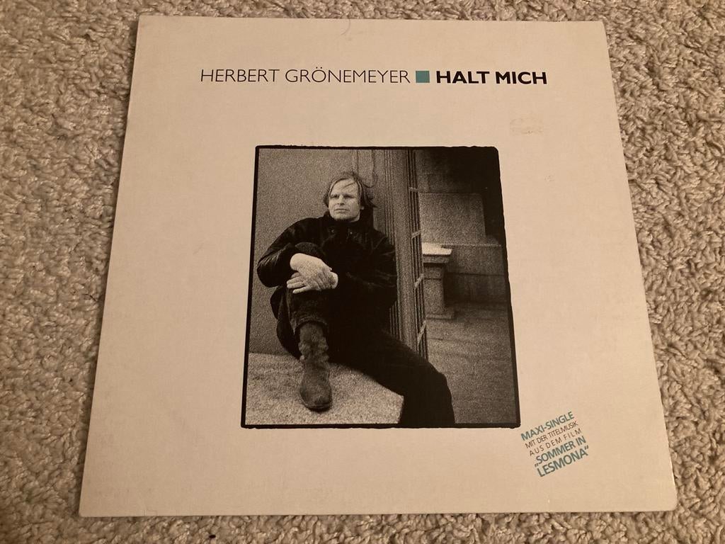 Herbert Grönemeyer - Halt Mich 12” Maxi-Single Vinyl, Ophalen of Verzenden, Gebruikt, 12 inch