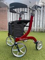 Travixx Deluxe M - Medipoint rollator +tas+rugband Topstaat!, Ophalen, Opvouwbaar, Zo goed als nieuw