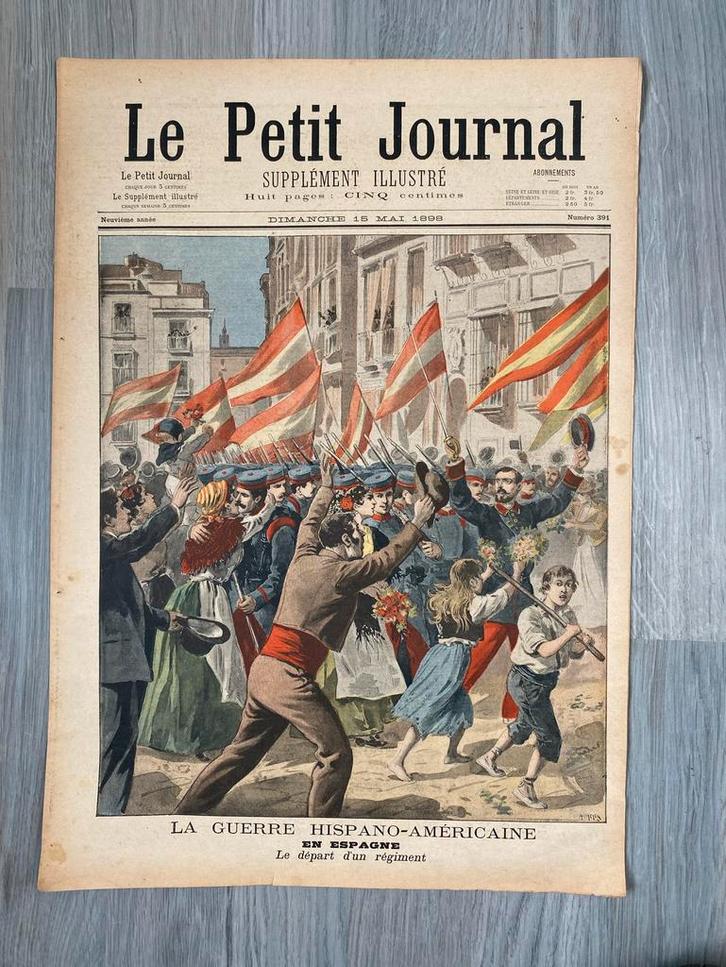 Le Petit Journal Illustré 1898 oud frans tijdschrift, Boeken, Tijdschriften en Kranten, Gelezen, Overige typen, Ophalen of Verzenden