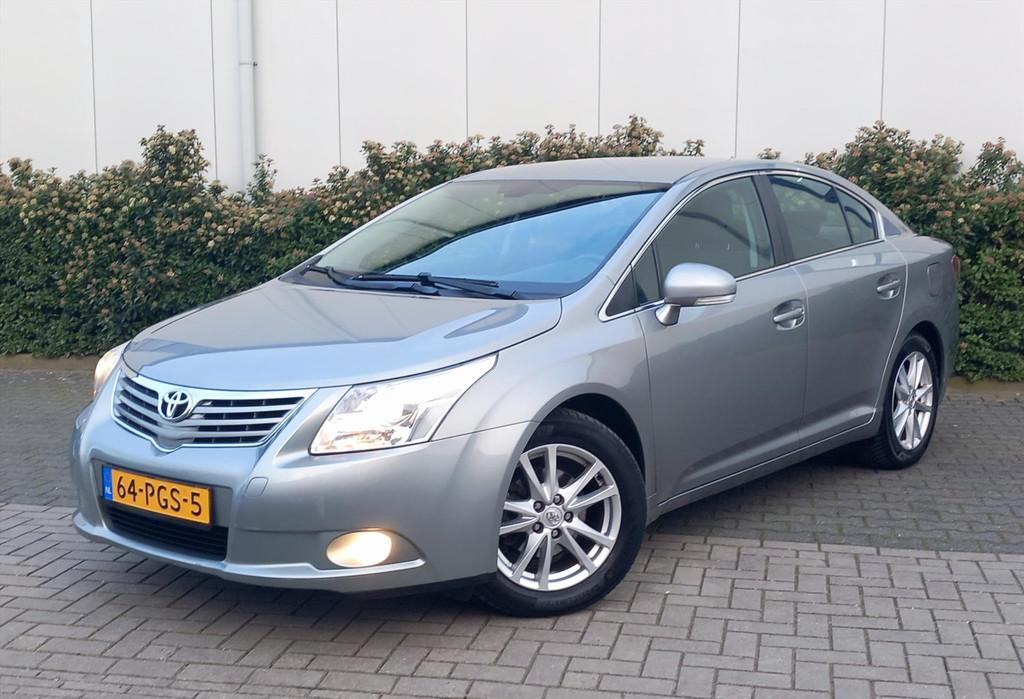 TOYOTA Avensis 1.8 VVT-i 147pk AUTOMAAT Business, Auto's, Toyota, Automaat, Euro 5, Zwart, 4 cilinders