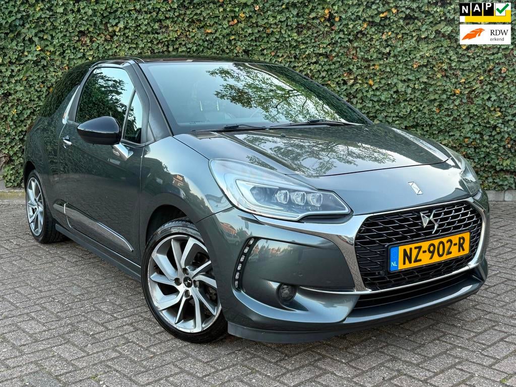 DS 3 1.2 PureTech So Chic | Navi | Leder | Camera, Gebruikt, 1199 cc, 49 €/maand, Bedrijf