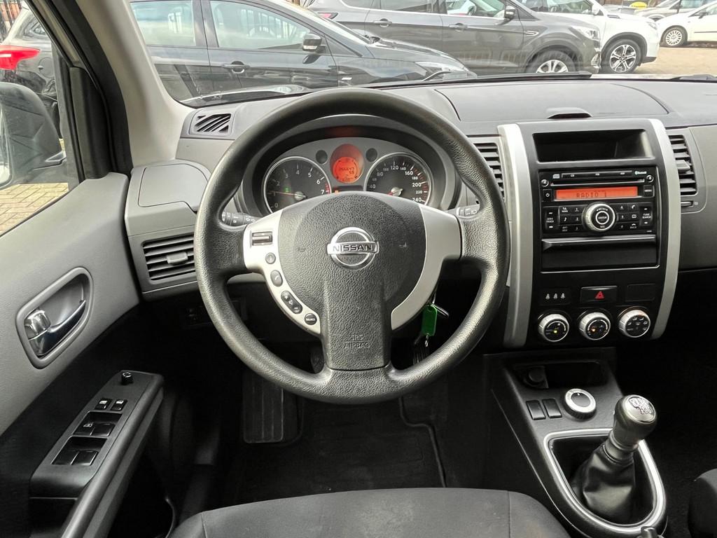 Nissan X-Trail 2.0 XE 141PK 4WD FWD 4x4 Airco,Trekhaak,Elekt, Auto's, Nissan, Stof, Gebruikt, Zwart, 4 cilinders