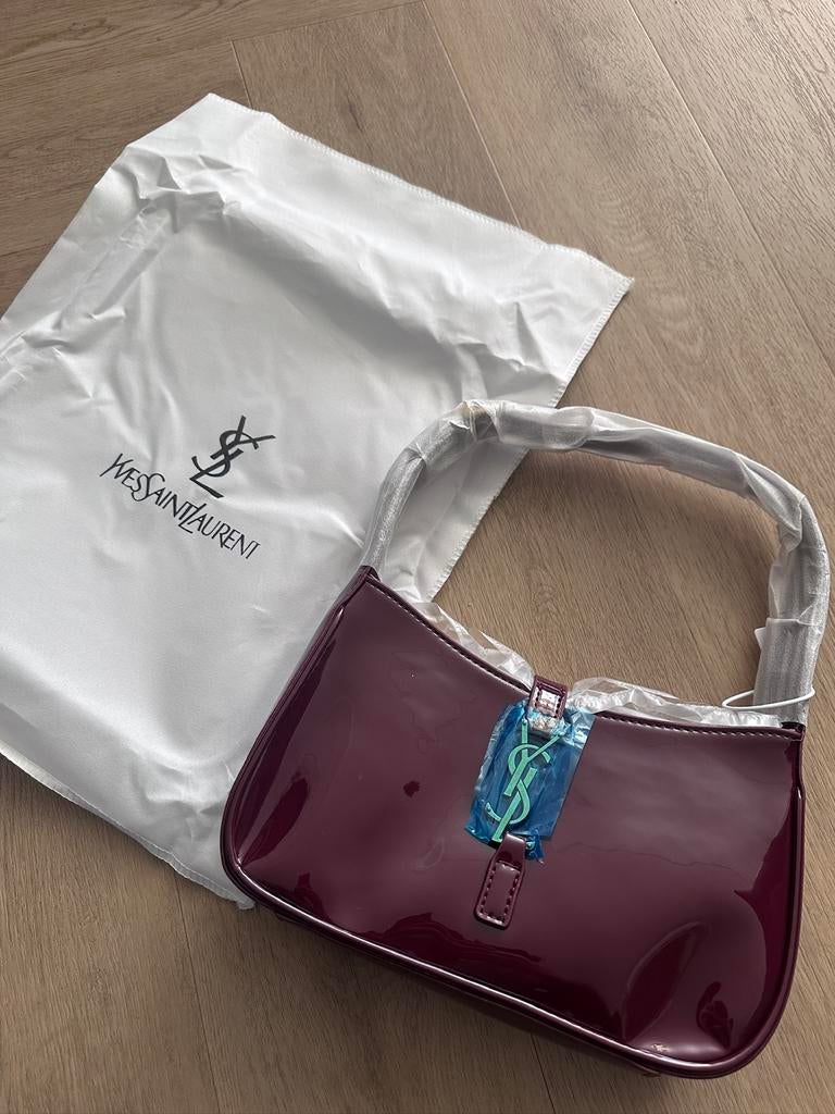 YSL bordeaux rode dames schoudertas nieuw! €150!!, Ophalen of Verzenden, Nieuw, Rood, Overige merken