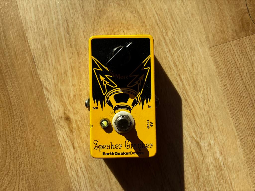EQD Speaker Crancker V1, Ophalen of Verzenden, Zo goed als nieuw, Distortion, Overdrive of Fuzz