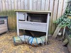 Gratis konijnenhok, Dieren en Toebehoren, Knaagdieren en Konijnen | Hokken en Kooien, Ophalen, 90 cm of meer, Hok, 110 cm of meer