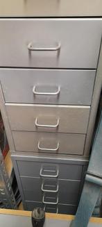 2x IKEA Stalen Ladekastjes - Handig en Compact, Huis en Inrichting, Kasten | Ladekasten, Ophalen, Gebruikt