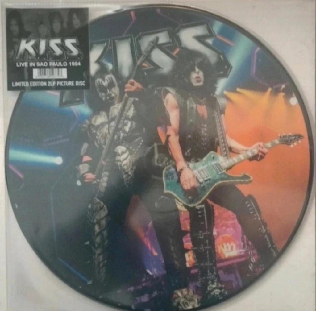 Kiss,Live in Sao Paulo ( 2LP Picture disc, Ophalen of Verzenden, Nieuw in verpakking