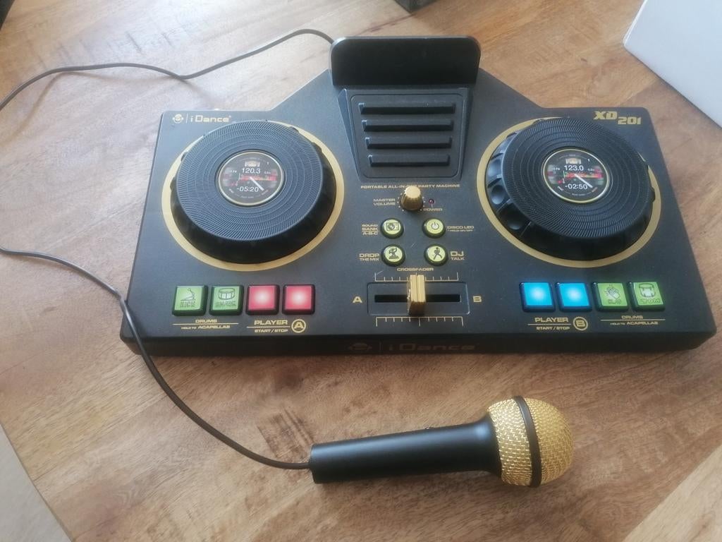 I dance dj set Voor kids, Muziek en Instrumenten, Dj-sets en Draaitafels, Ophalen, Zo goed als nieuw, Overige merken