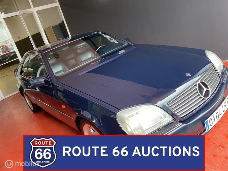 Mercedes-Benz CL 500 | 1994 | Route 66 Auctions, Auto's, Oldtimers, Bedrijf, Te koop, Mercedes-Benz, Benzine, Overige carrosserieën
