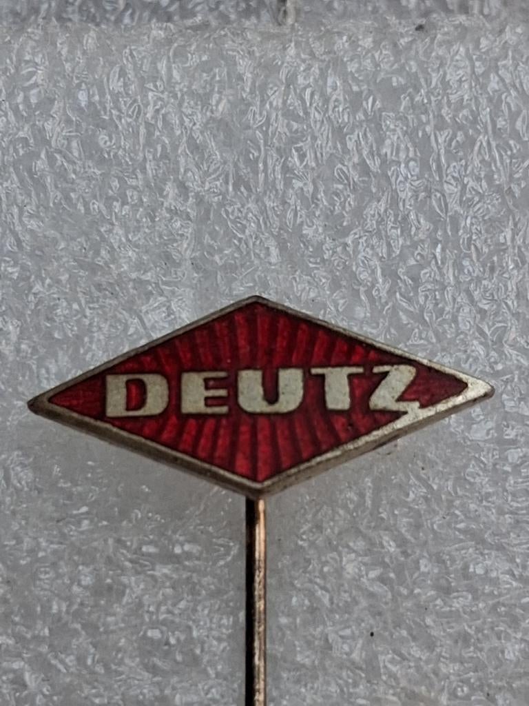 Speldje Deutz tractor email., Ophalen of Verzenden, Gebruikt, Overige onderwerpen