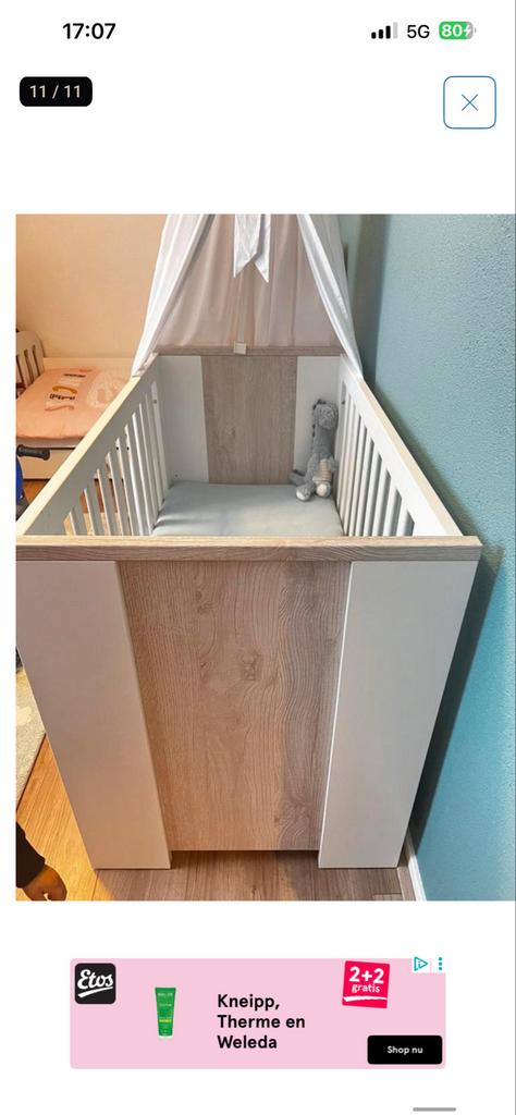 Conplete babykamer MOET ZSM WEG, Kinderen en Baby's, Kinderkamer | Complete kinderkamers, Ophalen, Gebruikt, Jongetje of Meisje