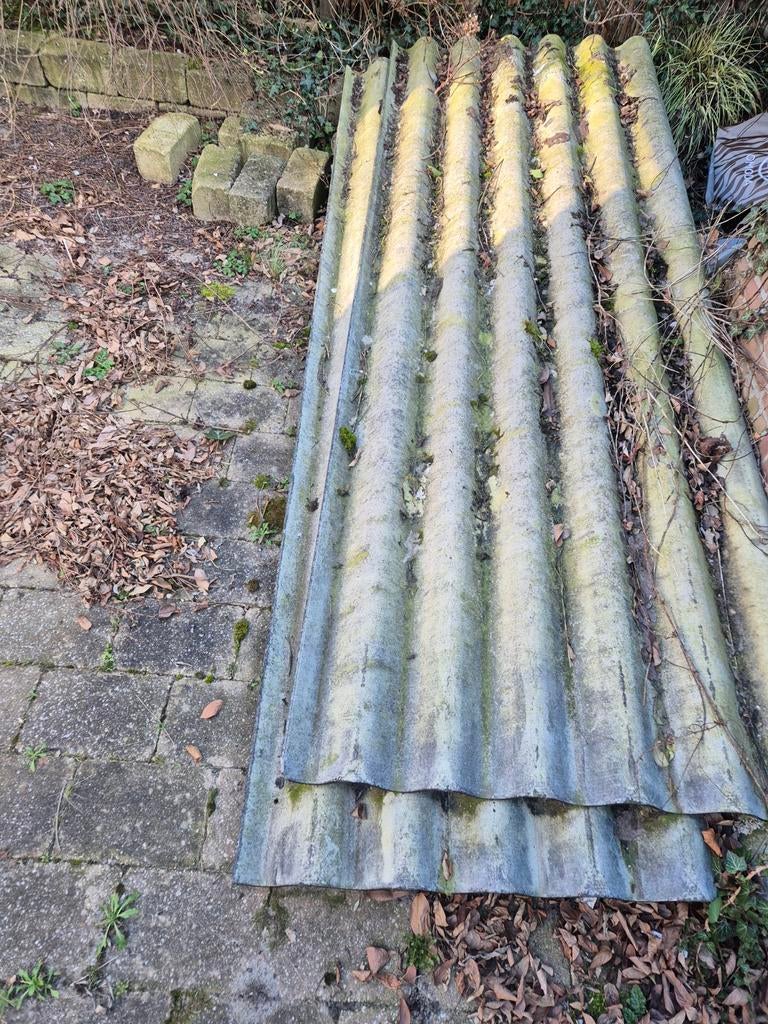 Gebruikte golfplaten voor diverse doeleinden, Ophalen, Gebruikt, Minder dan 5 m², Dakplaat of Dakpanplaat