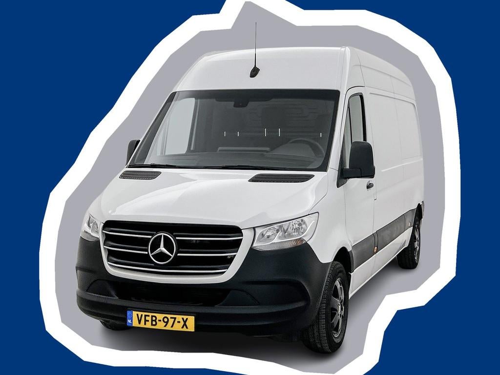 Mercedes-Benz Sprinter 314 2.2 CDI L2H2 Automaat Betimmering, Stof, Gebruikt, Met garantie (alle), Wit