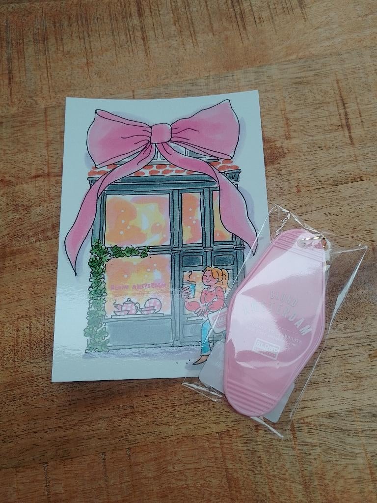 Blond Amsterdam kaart en sleutelhanger (25 jarig jubileum), Ophalen of Verzenden, Nieuw