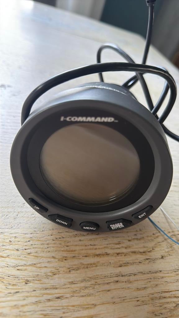 Lowrance I Command meter defect, Ophalen of Verzenden, Gebruikt, Communicatie