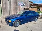 BMW E36 compact 316i 1895cc automaat, Achterwielaandrijving, Zwart, 4 cilinders, Blauw