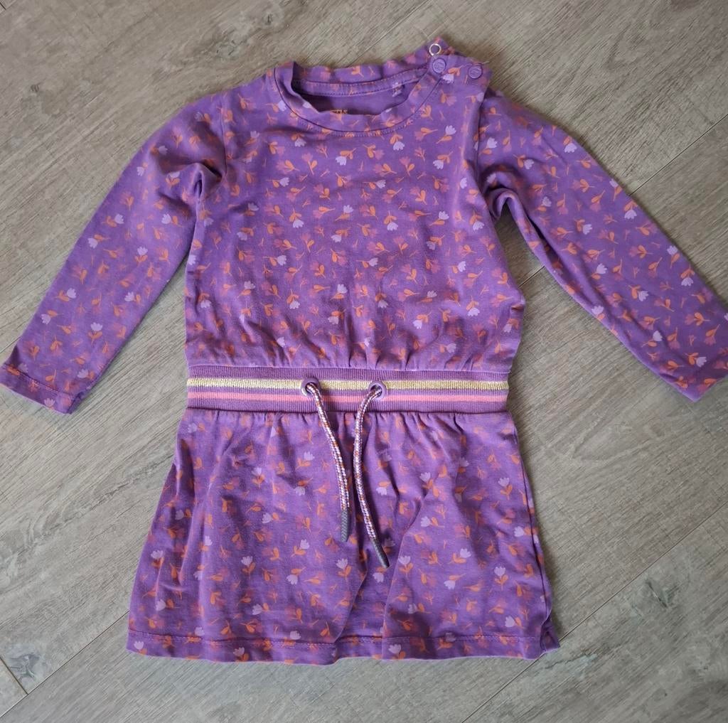 Meisjes jurk met legging 80, Kinderen en Baby's, Babykleding | Maat 74, Meisje, Jurkje of Rokje, 4President, Ophalen of Verzenden