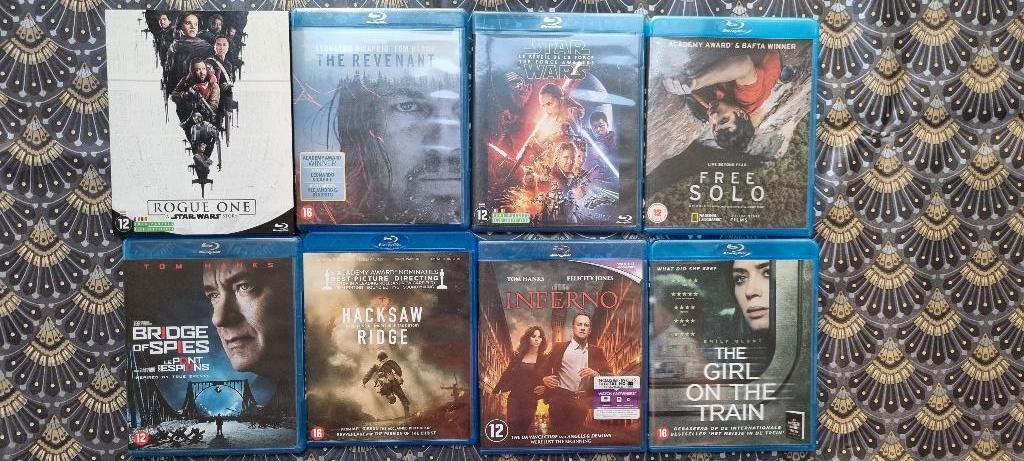 8 bluray dvd, Cd's en Dvd's, Ophalen of Verzenden, Zo goed als nieuw