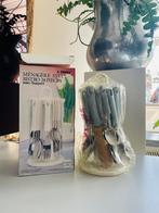 Vintage Bestekcarousel nieuw in Doos, Huis en Inrichting, Keuken | Bestek, Nieuw, Ophalen of Verzenden, Rvs of Chroom, Vaatwasserbestendig