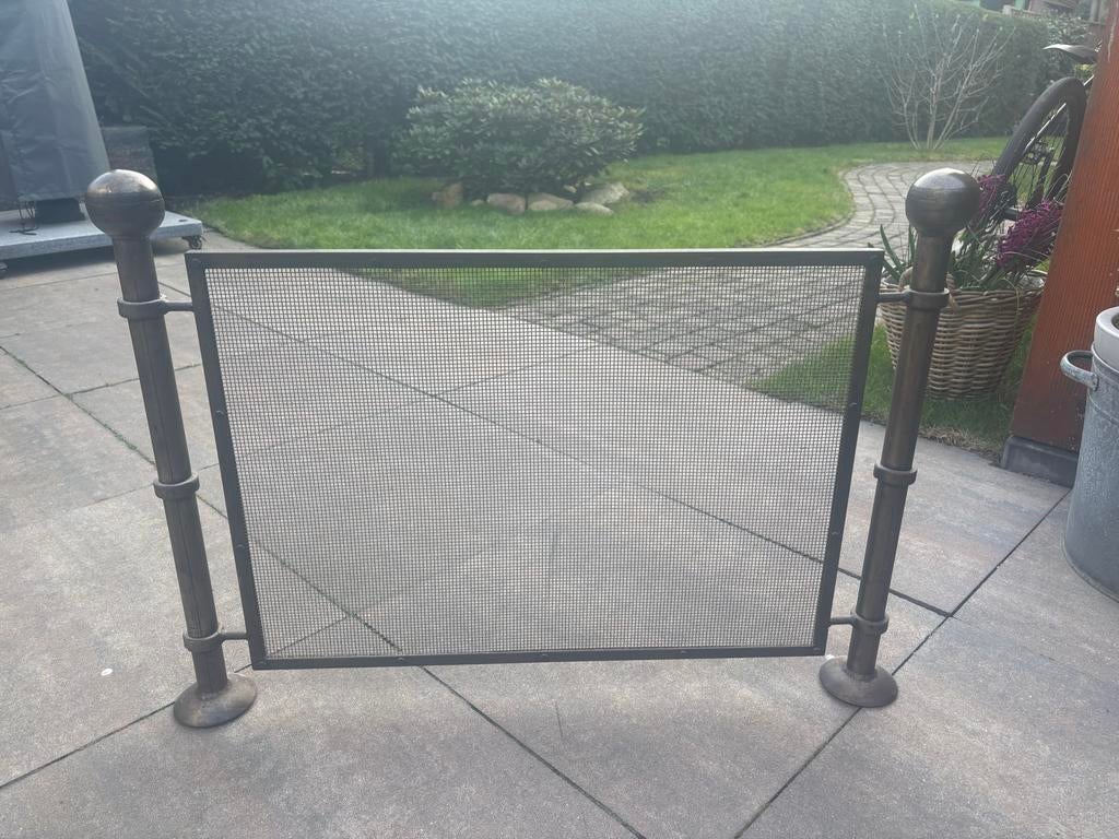 Zware Vonkenvanger Openhaard - 90x65 cm, Ophalen, Gebruikt, Overige soorten