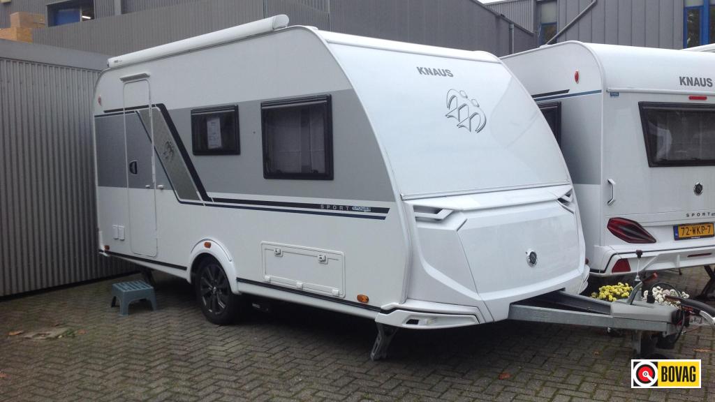Knaus Sport E-Power Selection 420 QD Volledig elektrisch, Caravans en Kamperen, Treinzit, Tot en met 3, Schokbreker, Knaus