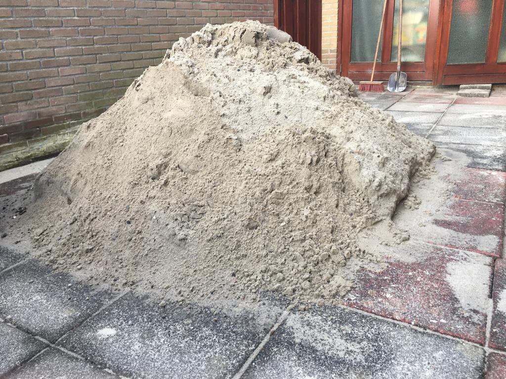 Schoon zand voor onder bestrating, Tuin en Terras, Zand, Ophalen, Nieuw, Ophoogzand