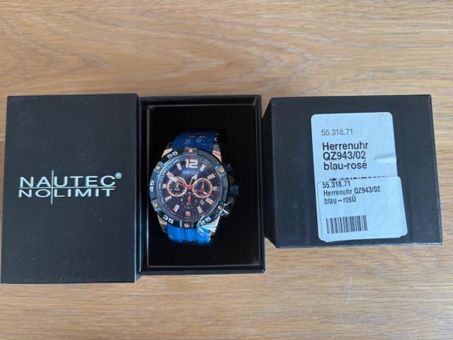 Nautic No Limit Horloge 5x  49 p/s, Overige merken, Overige materialen, Polshorloge, Overige materialen