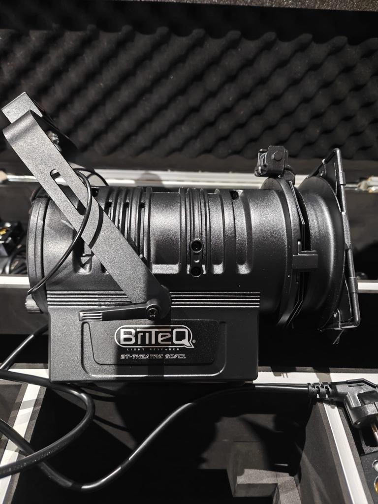 BT-THEATRE 60FCL - LED PODIUMSPOTS - 6PC + FLIGHTCASE, Ophalen, Nieuw, Licht, Geluidgestuurd