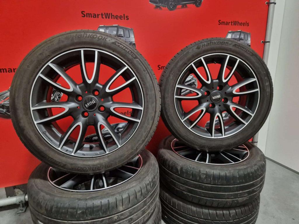 16 inch MINI COOPER S ONE JWC VELGEN EN BANDEN, Niet ingevuld, 16 inch, Banden en Velgen, Niet ingevuld