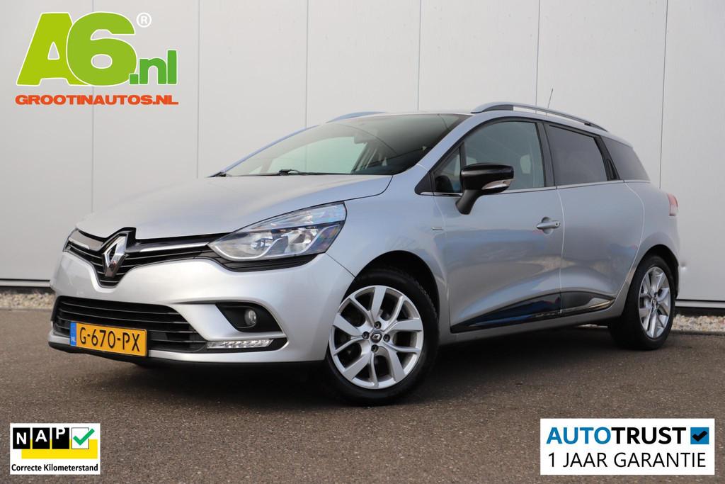 Renault Clio Estate 0.9 TCe Limited Navigatie Carplay Androi, Voorwielaandrijving, 898 cc, Stof, Gebruikt