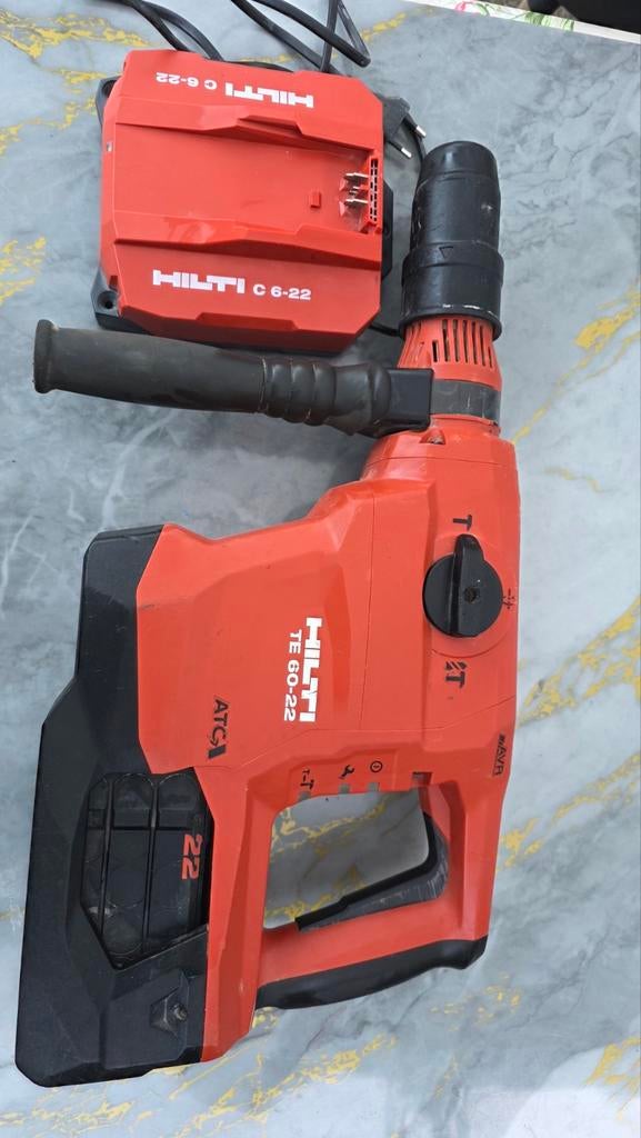 Hilti TE 60-22 Nuron04/2024 accuboormachine met accuen lader, Doe-het-zelf en Verbouw, Gereedschap | Boormachines, Boor- en/of Breekhamer
