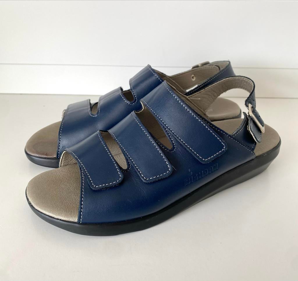 BIGHORN Comfortabele Sandalen - Maat 40, Kleding | Dames, Schoenen, Ophalen of Verzenden, Zo goed als nieuw, Blauw, Sandalen of Muiltjes