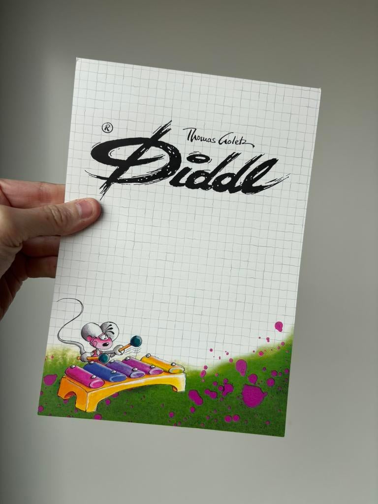 Diddl A5 blok nummer 149 zeldzaam, Ophalen of Verzenden, Zo goed als nieuw