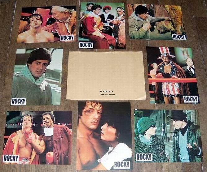 ROCKY      filmfotoset., Verzamelen, Verzenden, Nieuw, A4 of kleiner, Film en Tv