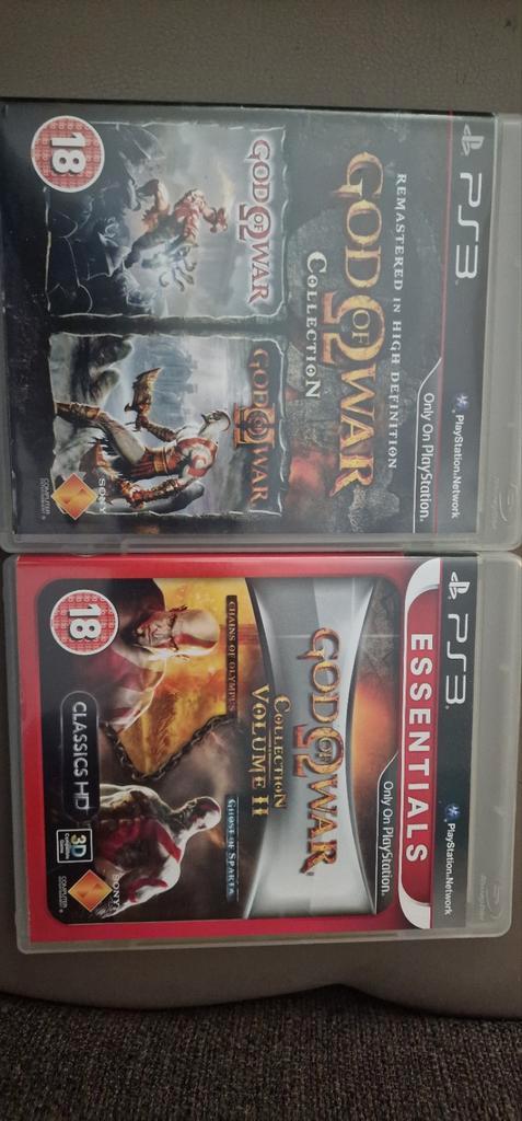God of War Collection en God of War Collection Volume II, Spelcomputers en Games, Games | Sony PlayStation 3, Zo goed als nieuw